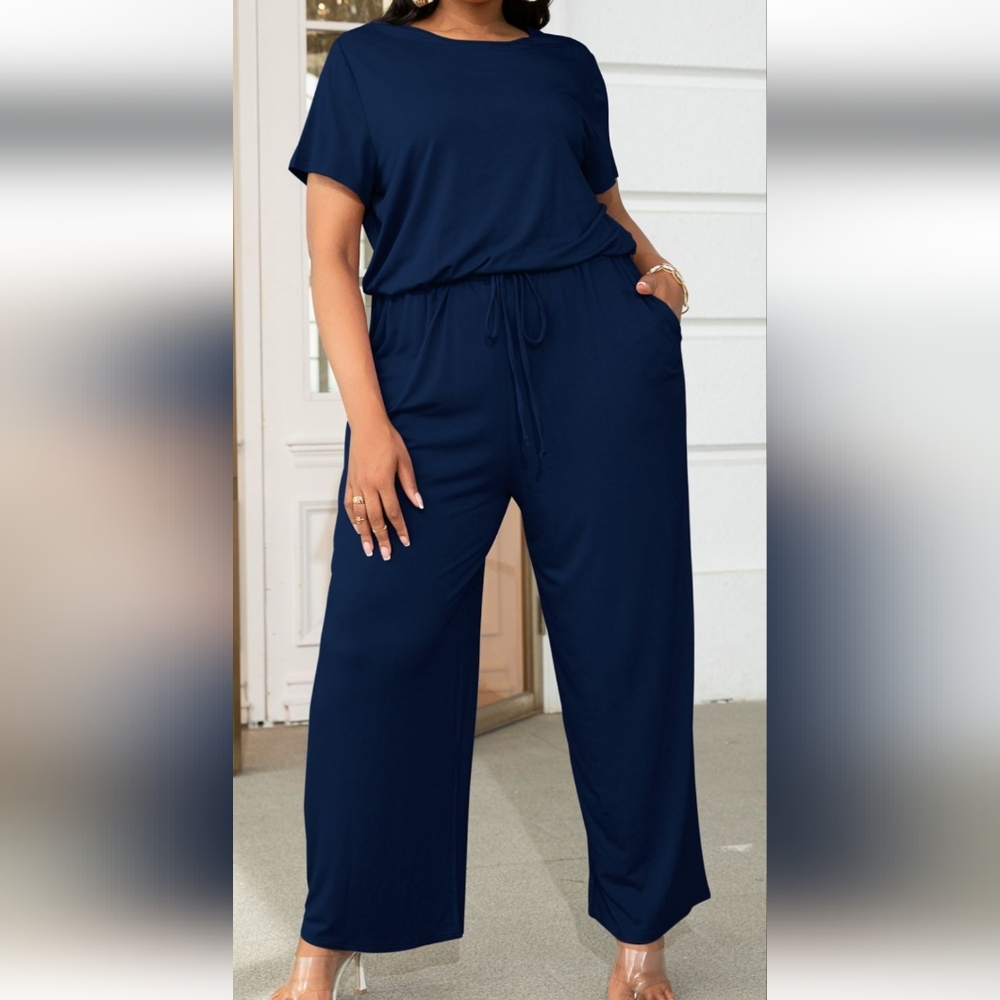Bellatrix jumpsuit navy size 3x